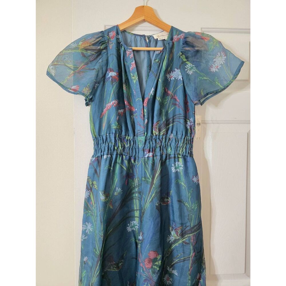Anthropologie The Somerset Jumpsuit: Silk Edition XS NWT - Picture 4 of 13